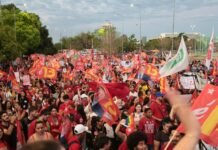 Apoiadores de Lula fazem caminhada em Teresina e defendem meta de 80% dos votos no Piauí